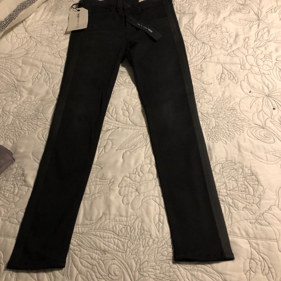 Rag &Bone WSHD BLK TUX Ankle Skinny Jeans - Picture 2 of 8